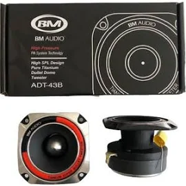 Bm Audio Adt - 43B 500 Watt Profesyonel Spl Dome Tweeter (Anfi Uyumlu)