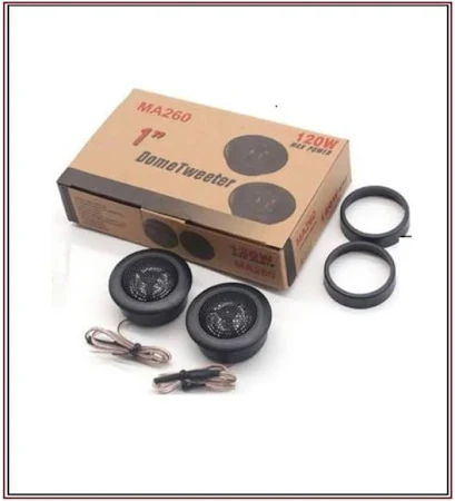 Hoparlör Twitter Kapaklı Tweeter 2li Takım 120w Max Power