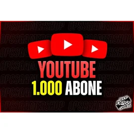 1000 Youtube Abone