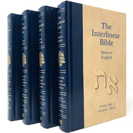 INTERLINEAR BIBLE 4 VOLUMES: Hebrew - English