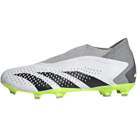 Adidas Predator Accuracy.3 Ll Fg GZ0021 futbol tüm yıl erkekler Beyaz 10.5 UK / 11 US / 45 1/3 EUR / 29 cm