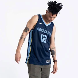 Memphis Grizzlies Icon Edition 2022/23 Nike Dri-FIT NBA Swingman Erkek Forması - Mavi