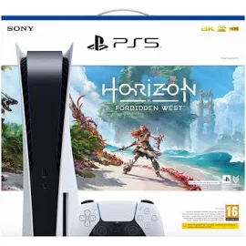 Sony PlayStation 5 Oyun Konsolu + Horizon Forbidden West PS5 Oyun