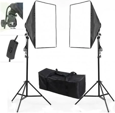 Deyatech Ürün Reklam Çekimleri Için Softbox, Daimi Işık Seti