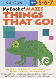 My Book Of Mazes: Things That Go