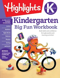 The Big Fun Kindergarten Activity Book