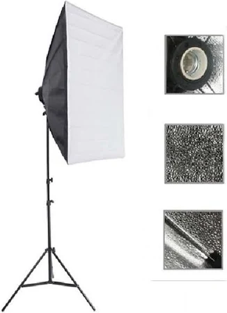 DP Youtube Video Softbox Sabit Isik Seti Surekli 50x70