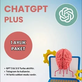 ChatGPT TelegraGPT Plus 1 Aylık