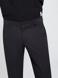 Pamuklu Siyah Chino Pantolon - Cotton Chino / Black 48