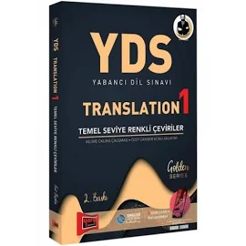 Yargı Yayınları YDS Yabancı Dil Sınavı Translation 1 Temel Seviye Renkli Çeviriler