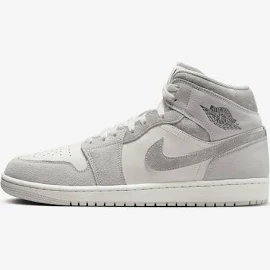 Air Jordan 1 Mid SE Erkek Ayakkabısı - Gri