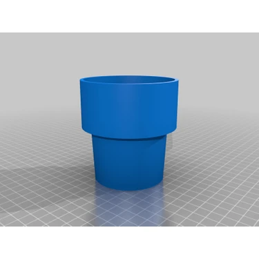 BYR Chatgpt Fincan Adaptörü (Openscad) (Plastik Aparattır!)