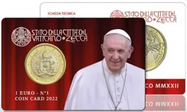 Vatican 1 EURO BU 2022 - No1