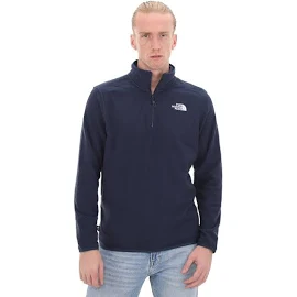 The North Face M 100 Glacier 1/4 Zip - Eu Erkek Polar - Lacivert - S