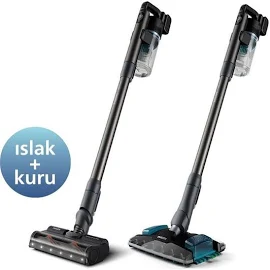 Philips Aqua Plus 8000 Serisi – Islak & Kuru Dik Supurge - Hem Sil Supur + 1 Yil Garanti Hediye