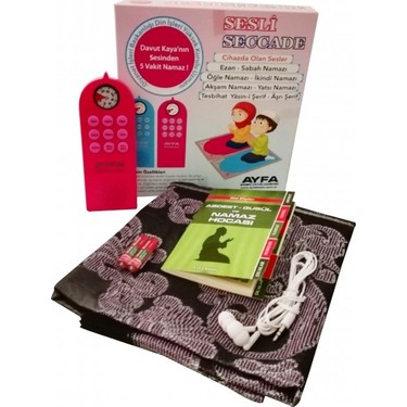 EĞİTİCİ NAMAZ SETİ (SESLİ SECCADE)