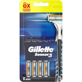 Gillette Sensor3 8 Adet Yedek Tıraş Bıçağı