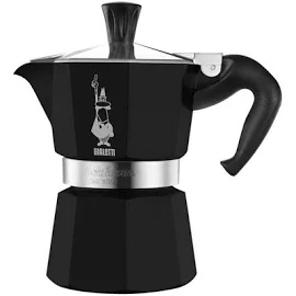 Bialetti Moka Pot (3 Fincan) - Siyah