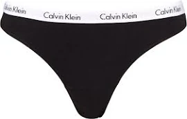 Calvin Klein QD3587E-001 3'lü Kadın Külot Siyah