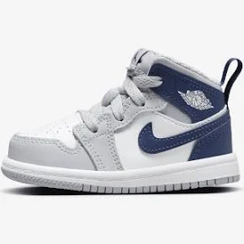 Jordan 1 Mid Bebek Ayakkabısı - Beyaz