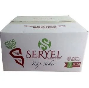 Seryel Tek Sargılı Küp Şeker 5 kg