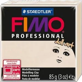 Staedtler Fimo Professional Doll Art Polimer Kil 85 Gr. 44 Bej