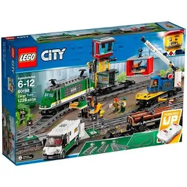 Конструктор LEGO City Вантажний поїзд 1226 деталей (60198)