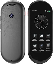 Электронный переводчик VORMOR A10 Voice Translator, ChatGPT, Голосовой перевод 138 языков, 17 оффлайн языков