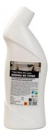 bilysna Засіб для миття сантехніки Білизна Турбо 800 мл