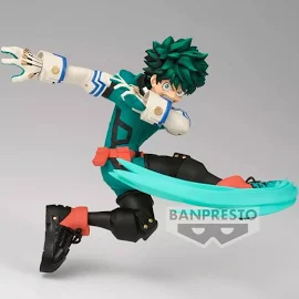 Оригинальная аниме фигурка Bandai Banpresto My Hero Academia - The Amazing Heroes-Plus-Vol.1 Izuku Midoriya Figure