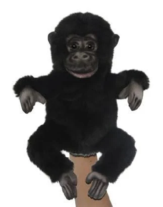 М'яка іграшка на руку Горила, серії Puppet, висота 28 см, (79587) art7958 Hansa