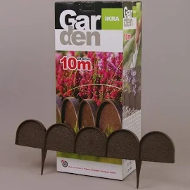 Бордюр садовый Garden Line коричневый 10м.