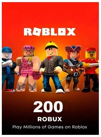 200 Robux Roblox Gift Card | 200 Робукс Роблокс Карта поповнення. Ігри