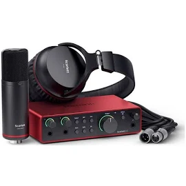 Комплект для звукозаписи FOCUSRITE Scarlett 2i2 Studio 4th Gen. Аудиоинтерфейсы