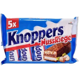 Ореховый батончик Knoppers Dark, 5 шт