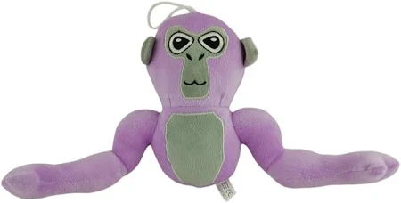 М'яка іграшка Горила 36 см Бузковий (000027) Чорна П'ятниця