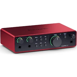 FOCUSRITE Scarlett 2i2 4th Gen Аудиоинтерфейс