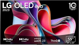 Телевізор 55 дюймів LG OLED55G39LA (4K Smart TV OLED 120Hz 60W)