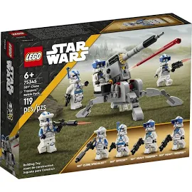 Конструктор Lego 75345 Star Wars Боевой отряд бойцов-клонов 501-го легиона