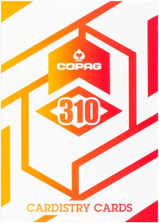 Карти для кардистри Copag 310 Alpha Orange