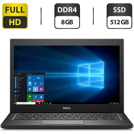 Нетбук dell latitude 7280 / 12.5" (1920x1080) ips / intel core i5-6200u (2 (4) ядра по 2.3 - 2.8 ghz) / 8 gb