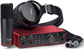 Комплект для звукозаписи FOCUSRITE Scarlett 2i2 Studio 4th Gen