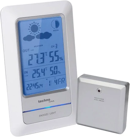 Метеостанція Technoline WS6740 White/Silver