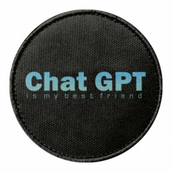 Шеврон круглий Чат ГПТ