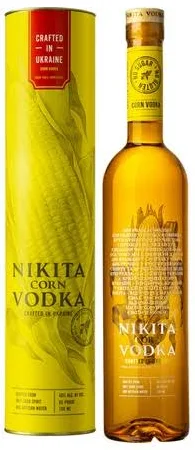 Горілка Nikita 40% 0.7 л в тубусі