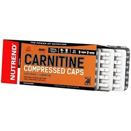 Л Карнитин Тартрат в капсулах, Carnitine Compressed, Nutrend 120капс