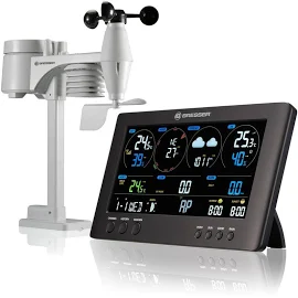 Метеостанция домашняя bresser wifi clearview weather center 7-in-1 sensor (7002586)