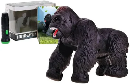 Горила на радіокеруванні, пульт у вигляді ліхтарика 9983 р. 22*10*15,5 см.