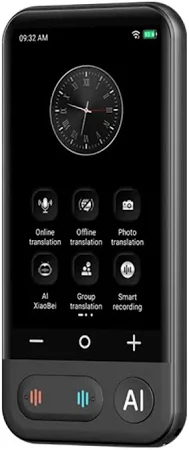 Перекладач голосовий Z16 139 мовами з WiFi аудіоперекладом та перекладом зображень Black