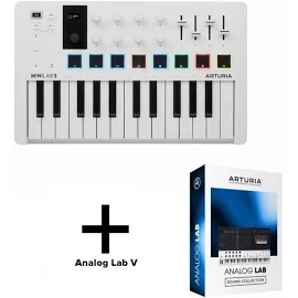 Arturia MiniLab 3- Студійне обладнання > Midi-клавіатури в наявності.